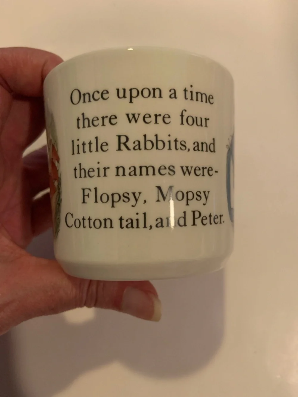 Vintage 90’s Wedgwood Peter Rabbit 6pc Nursery Set Made In England Heirloom